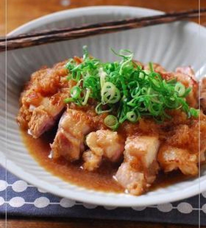 鶏肉のあったかみぞれ煮 料理研究家白井操先生監修 マルカン酢